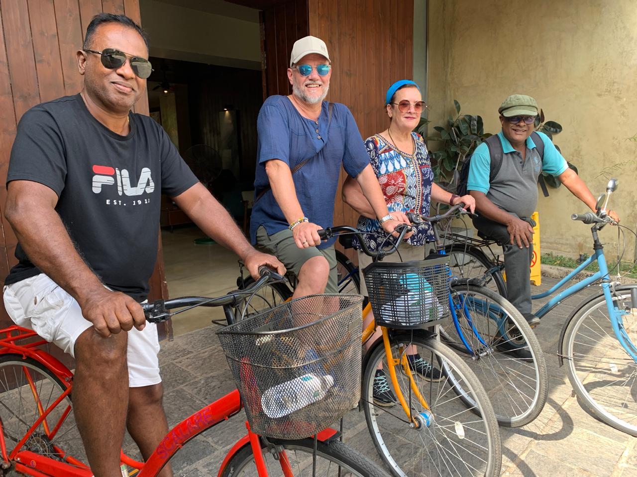 Village bike tour
